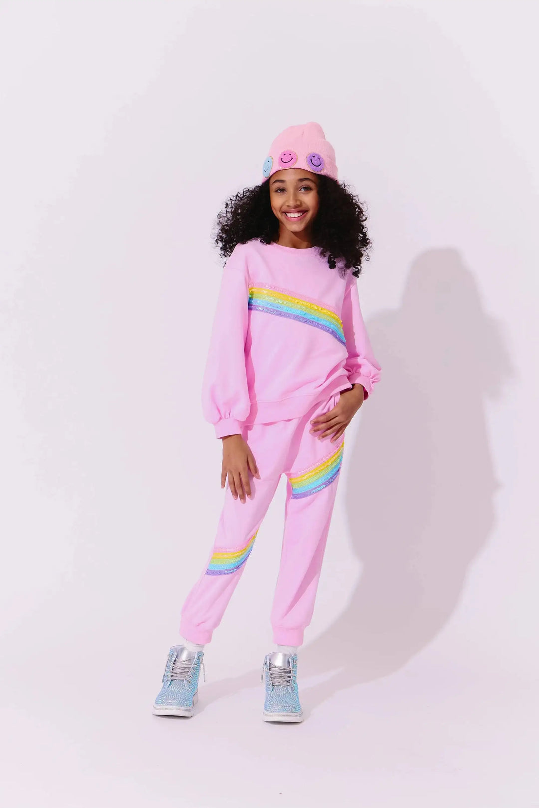 Lola & The Boys Rainbow Stripe Set Skipper & Scout 