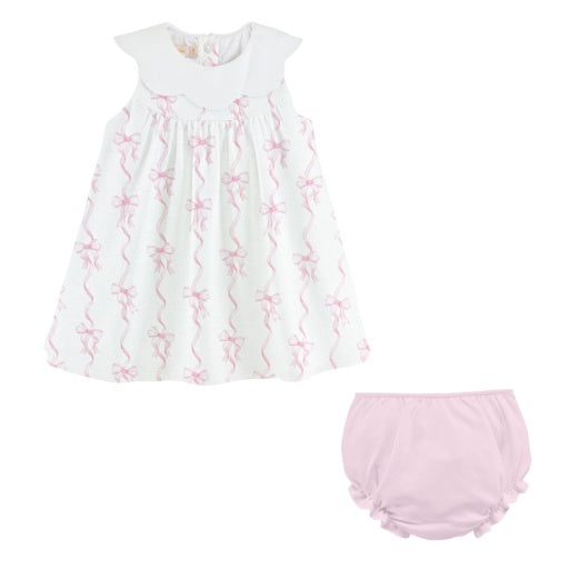 Baby Club Chic Coquette Bows Dress Printed