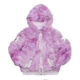 MIA NEW YORK Shag Jacket - Purple
