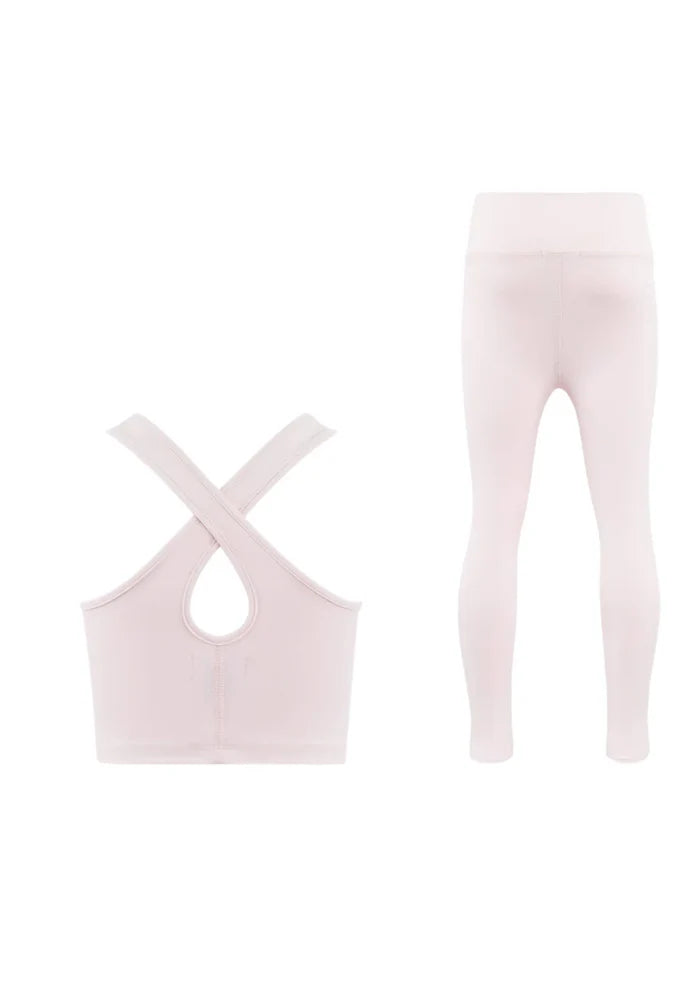 Lola & the Boys Cherry Beaded Athletic Set