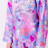 Lola & the Boys Swiftie Lovers Silk Set