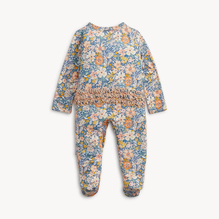 Magnetic Me Flora Modal Ruffle Footie