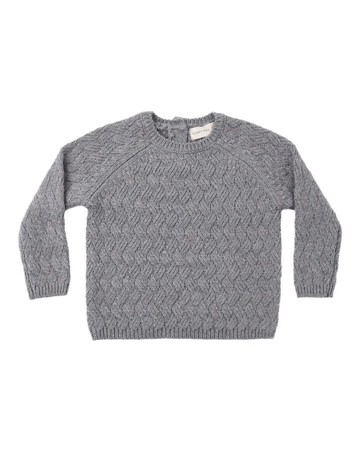 Quincy Mae Heathered Knit Sweater/Pant SET