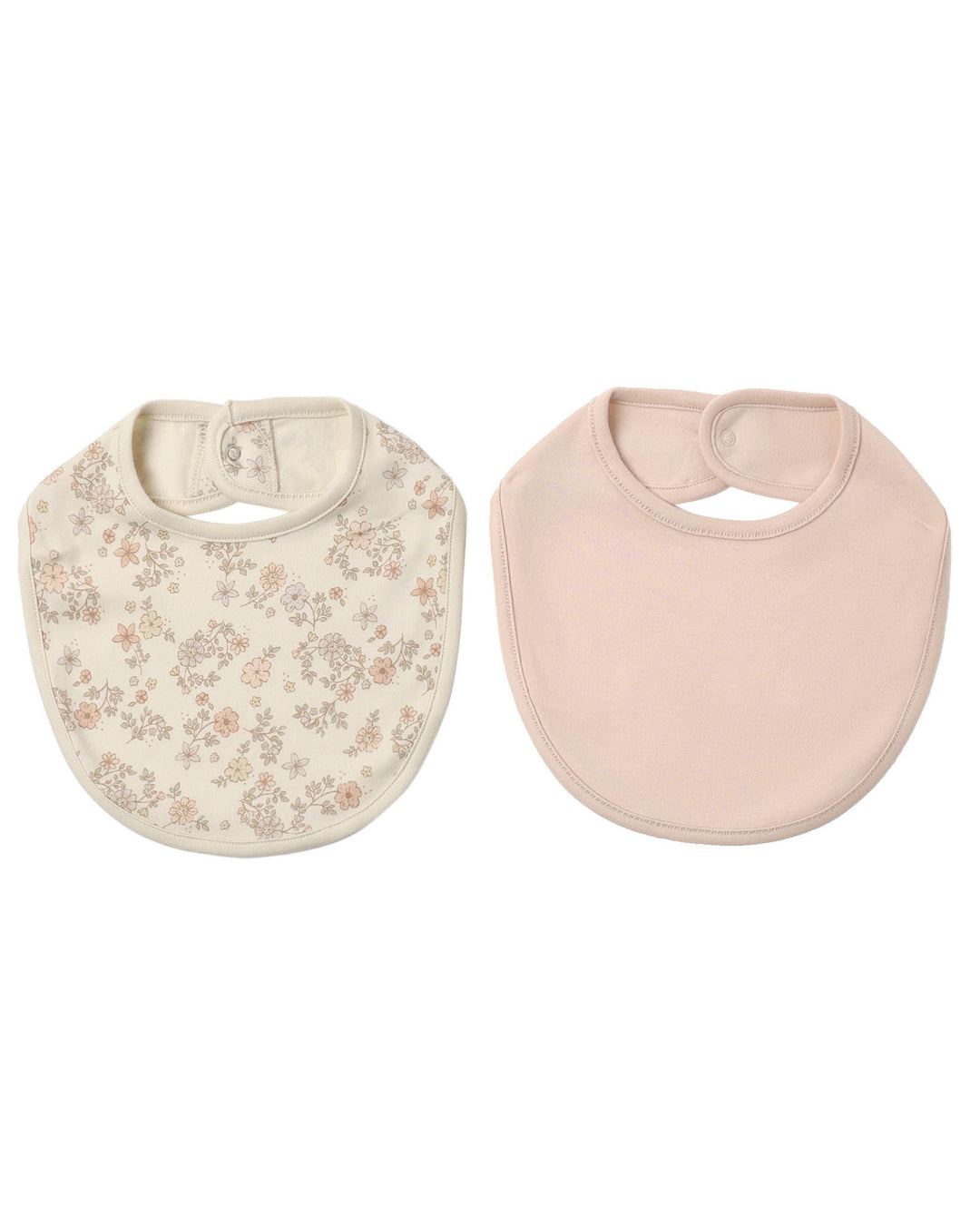 Quincy Mae Jersey Snap Bib 2 Pack