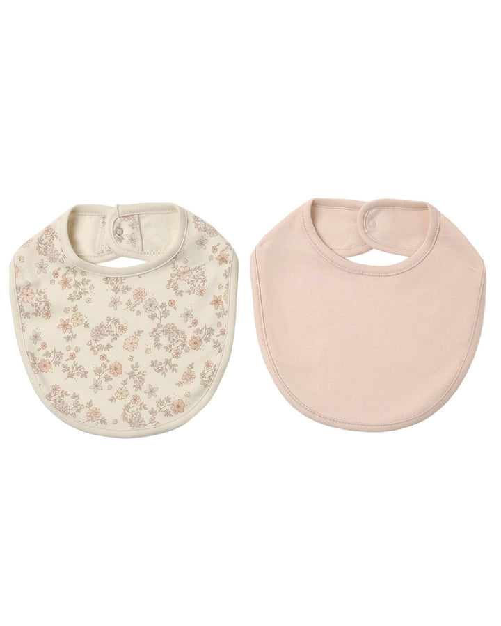 Quincy Mae Jersey Snap Bib 2 Pack