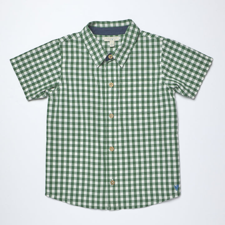 Pink Chicken Boys Check Jack Shirt