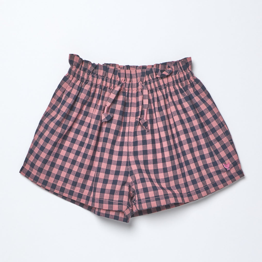 Pink Chicken Theodore Check Short
