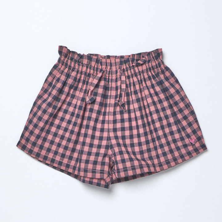 Pink Chicken Theodore Check Short Skipper & Scout 