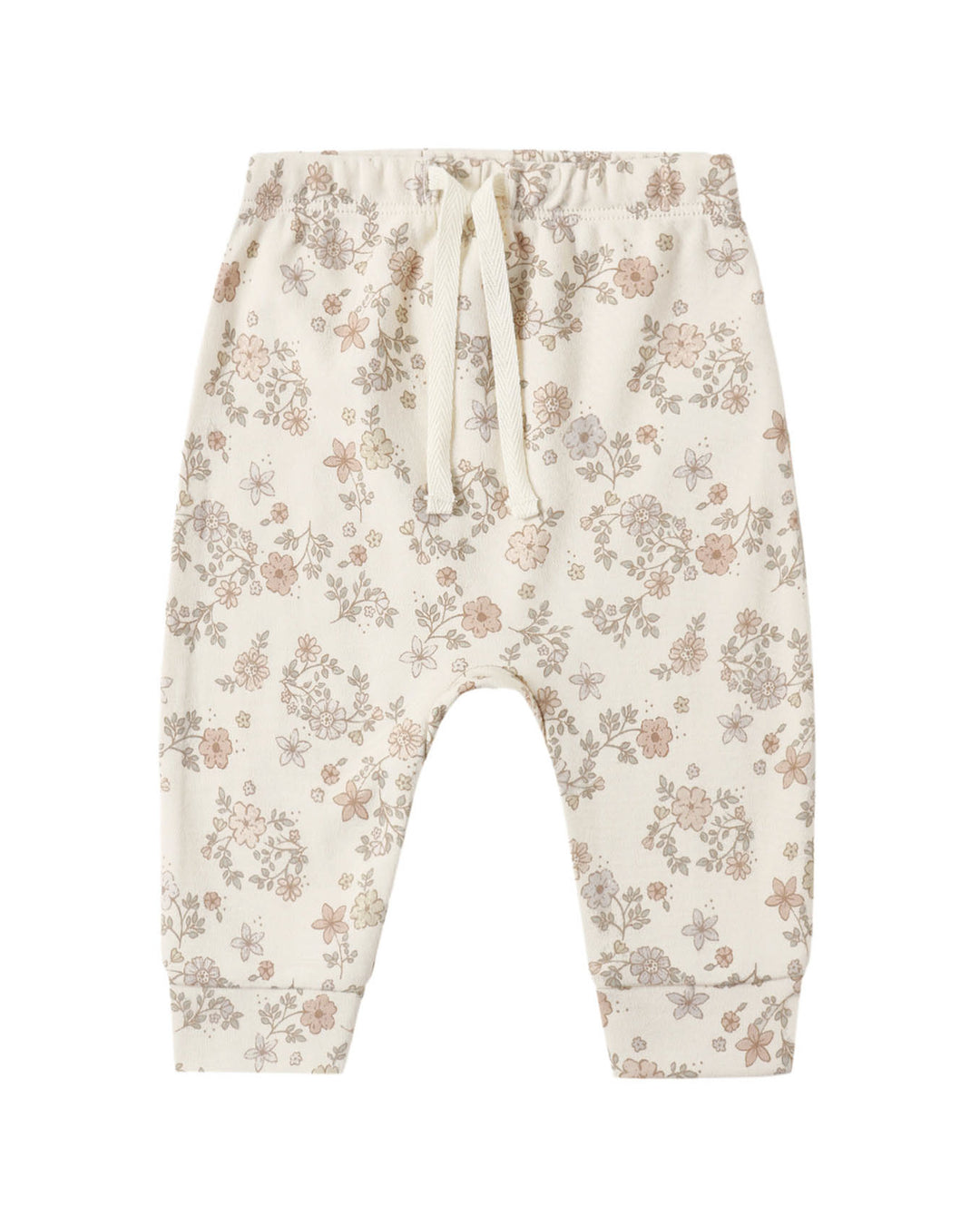 Quincy Mae LS Tee/Pant SET - Floral Vine