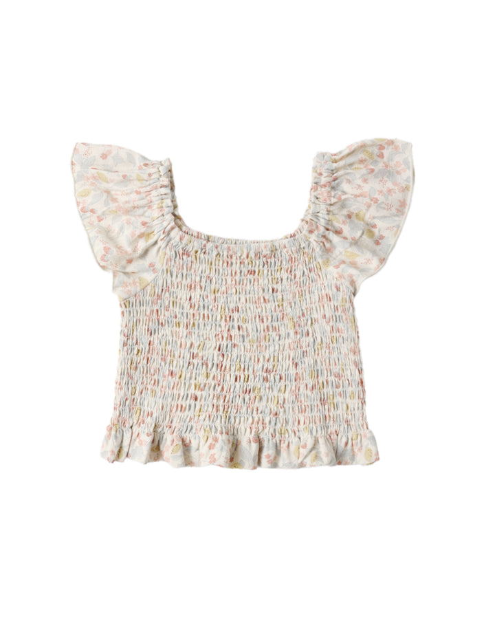 Rylee + Cru Summer Garden Zayla Top/Mini Skirt SET