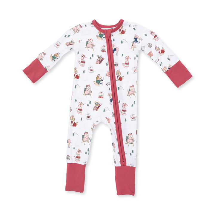 Angel Dear Winter Sports Dogs Convertible Romper