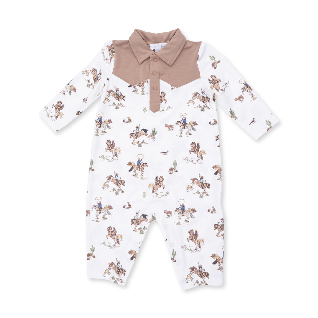 Angel Dear Horse Wrangler LS Cowboy Romper