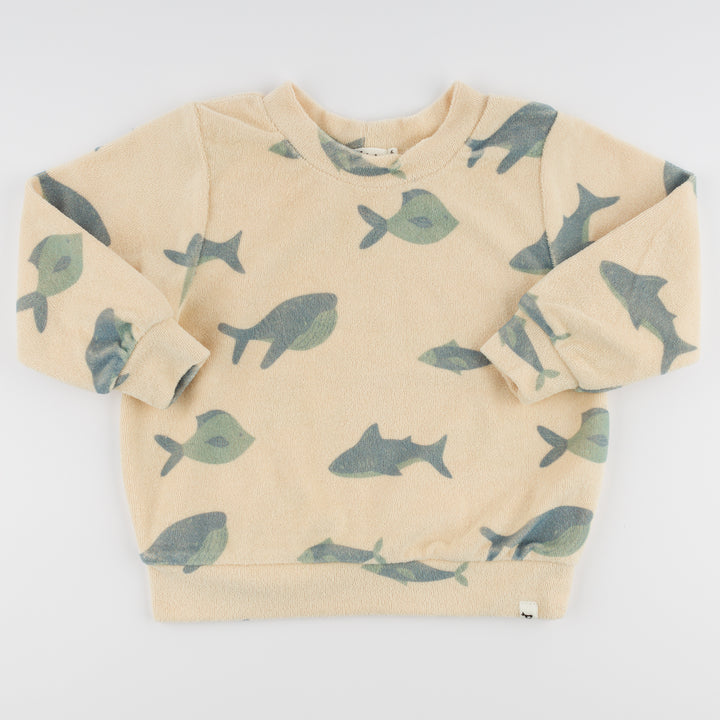 Oh Baby! Fish Spring Charlie Sweatshirt/Brooklyn Jogger SET