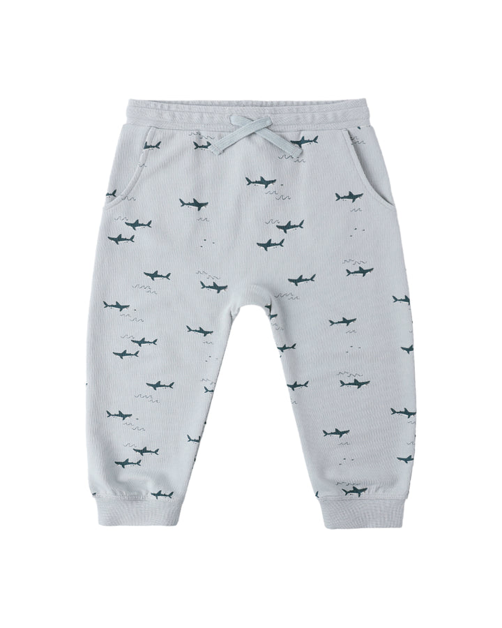 Rylee + Cru Sharks Sweatshirt/Sweatpant SET