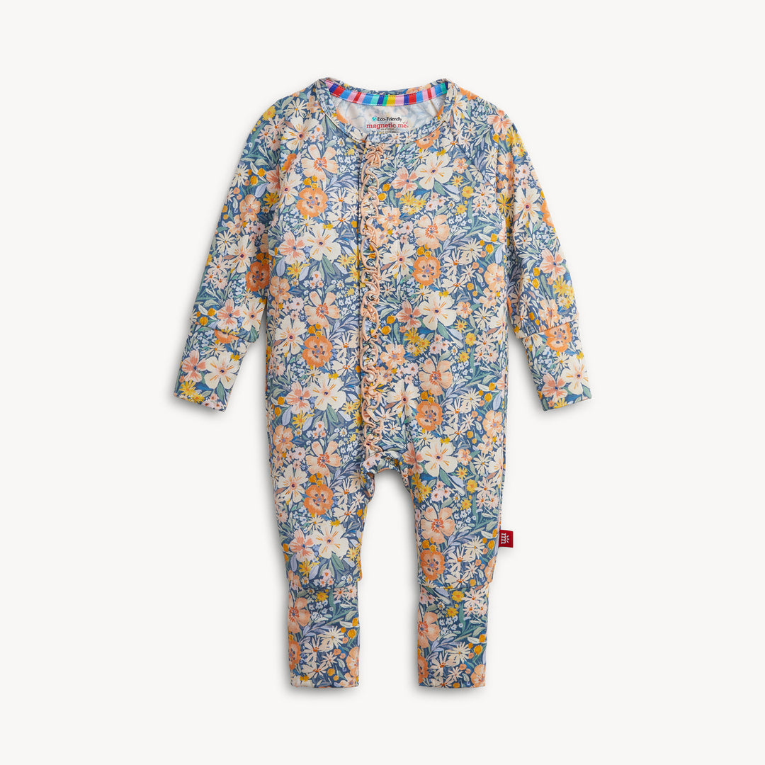 Magnetic Me Flora Modal Ruffle Coverall