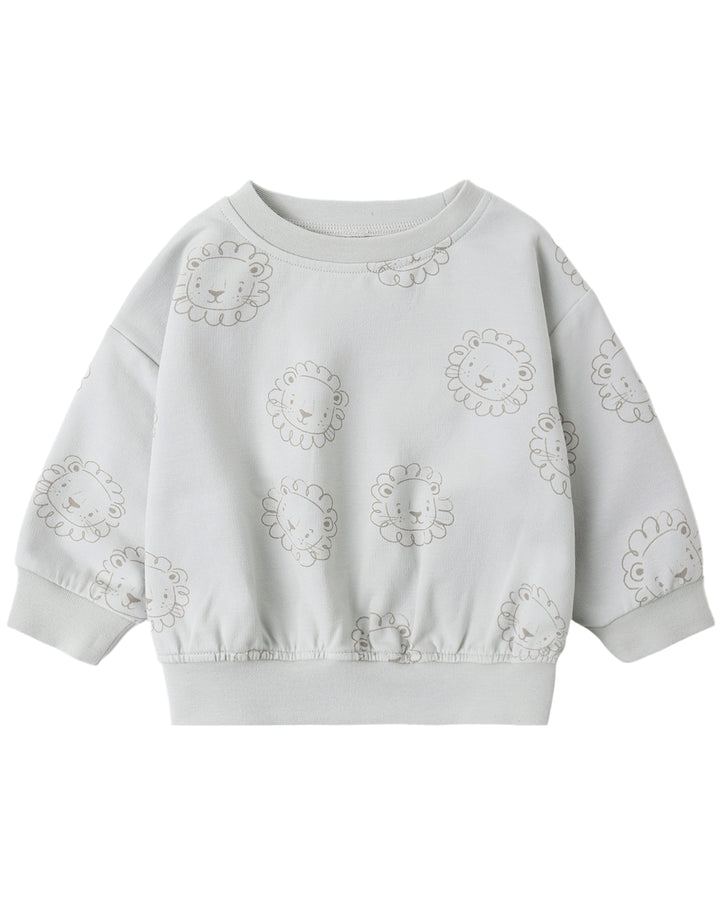Quincy Mae Lions Relaxed Sweatshirt/Sweatpant SET