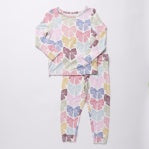 Pink Chicken Bamboo Pajama Set