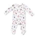 Angel Dear Winter Sports Dogs Ruffle 2 Way Zip Footie