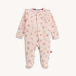Magnetic Me Floral Velour Footie Skipper & Scout 