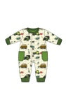 Magnetic Me Waffle Truck Print Romper