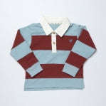 Pink Chicken Boys Albert Striped Rugby Shirt Skipper & Scout 