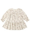 Quincy Mae Floral Vine Tiered Jersey Dress
