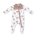 Angel Dear Horse Wrangler Cowboy 2 Way Zip Footie