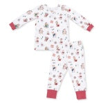 Angel Dear Winter Sports Dogs LS Loungewear Set