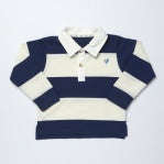 Pink Chicken Boys Albert Striped Rugby Shirt Skipper & Scout 