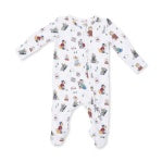 Angel Dear Winter Sports Dogs 2 Way Zip Footie
