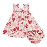 Pink Chicken Camelia Dress Set