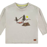 BabyFace Camping Graphic LS Tee