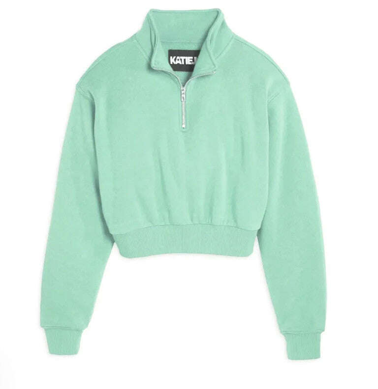 KatieJNYC Dylan 3/4 Zip Sweatshirt Skipper & Scout 