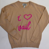 Autumn Cashmere I Heart Vail Sweater