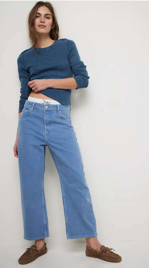 Free People Deep Trance Dropped Boyfriend Jeans Skipper & Scout 