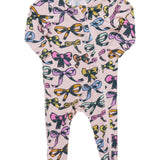 Pink Chicken Bamboo Romper